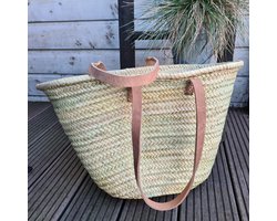rieten strandtas ibiza goud - Darcey&Dolls