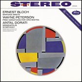 Minneapolis Symphony Orchestra, Antal Doráti - Bloch: Sinfonia Breve/Peterson: Free Variations For Orchestra (LP) (Limited Edition)