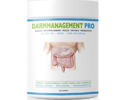 Darmmanagement PRO 250 – Complete Darmreiniging met Prebiotica, biotica supplementen & Vezels voor een Gezonde Spijsvertering en Optimale Darmflora!**