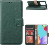 Samsung Galaxy A53 (SM-A536U) - Bookcase Groen - Portefeuille - Magneetsluiting