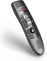 Philips SpeechMike Premium LFH3510 - Dicteermicrofoon - Mouse-track-ball - Schuifschakelaar - Antibacteriele behuizing - USB A kabel - Metallic