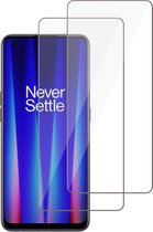 2x Screenprotector Geschikt voor OnePlus Nord CE 2 - Beschermglas Screen Protector 9H Glas