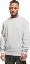 Urban Classics Crewneck sweater/trui -M- Pigment dyed Grijs