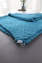 Aquatolia Turquoise Hand Knitted Blanket  160*110