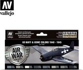 Vallejo val71157 - Model Air - US Navy & USMC colors 1940-1945 Set 8 x 17 ml