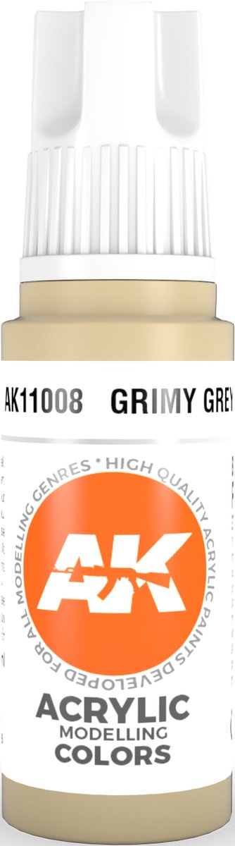 Grimy Grey Acrylic Modelling Color - 17ml - AK-11008