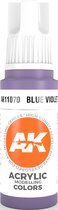 Blue Violet Acrylic Modelling Color - 17ml - AK-11070
