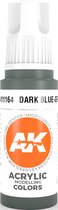 Dark Blue-Grey Acrylic Modelling Color - 17ml - AK-11164