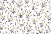 Placemat Lavendel - Set van zes stuks - 43 x 29 cm