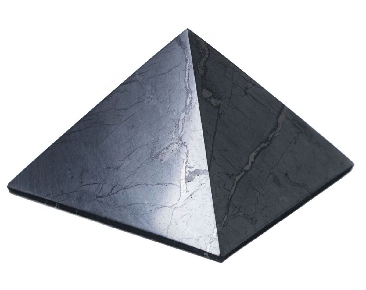 Shungite - shungiet- shungit piramide 15 cm gepolijst
