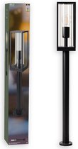 Proventa® LongLife Tuin Lantaarnpaal Jimmy - E27 fitting - 80 cm hoog - 1 x Tuinpaal Zwart