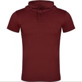 Bordeaux Rood shirt met rolkraag Roly Laurus M
