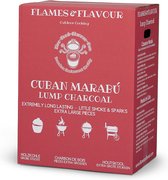 Cubaanse Marabu Houtskool 15 KG van Flames & Flavour