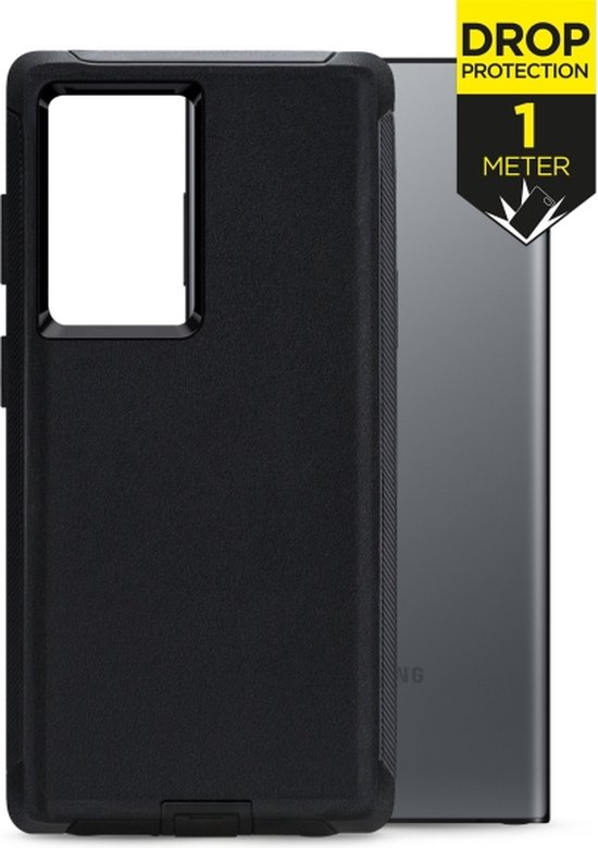 Mobilize Defender Hardcase voor Samsung Galaxy S22 Ultra Zwart