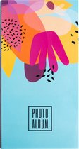 fotoalbum Abstract Summer paperback 10 x 15 cm blauw