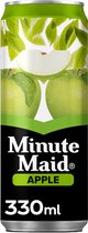 Frisdrank Minute Maid Appelsap blikje 0.33l - 24 stuks