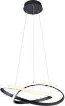 REALITY COURSE - Hanglamp - Zwart mat - incl. 1x SMD 27W - D: 60cm - Dimmbaar