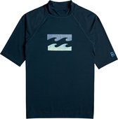 Billabong - UV-rashguard voor heren - Korte mouw - Team wave - Navy - maat M