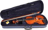 Leonardo Elementary series viool set 4/4, gelamineerd, hardhout fittings, incl. fijnstemmer staartstuk, strijkstok en koffer