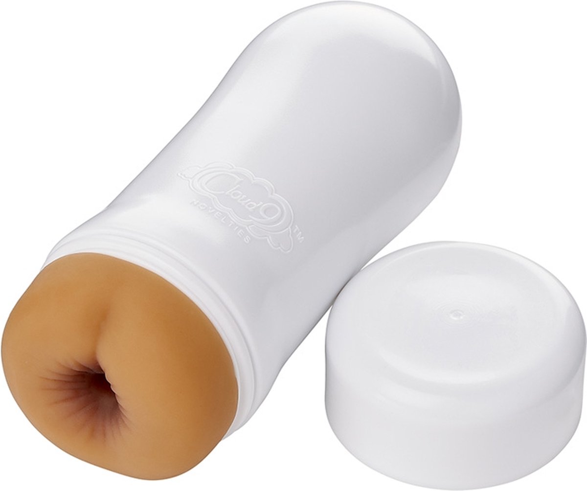 Anal Pocket Stroker Water Activated - Tan