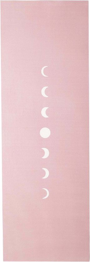 Yogamat sticky extra dik moon roze - Lotus | 6 mm | fitnessmat | sportmat | pilates mat