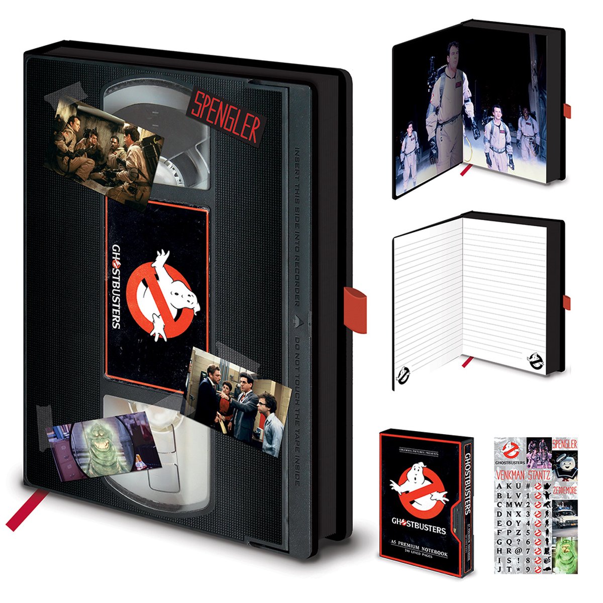 Ghostbusters - (VHS) Premium A5 Notebook