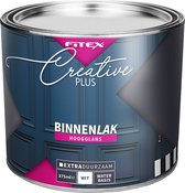 Fitex Creative+ Binnenlak Hoogglans - Lakverf - Dekkend - Water basis - Wit