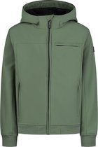 Ballin Amsterdam -  Jongens Regular Fit Softshell  Jas  - Groen - Maat 128