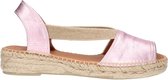 Toni Pons Etna Dames Espadrilles Rosa | Roze | Leer | Maat 42 | ETNArosa