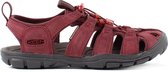 Sandales de marche Keen Clearwater Femme Vin/Dahlia Rouge | Bordeaux | Cuir | Taille 39