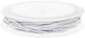Elastiek (1,5 mm) White (6,3 Meter)