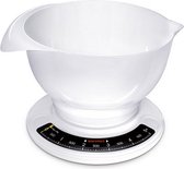 Soehnle 65054 Culina Pro Analoge Keukenweegschaal met Mengkom 2.5L Wit