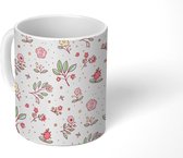 Mok - Koffiemok - Patronen - Bloemen - Design - Mokken - 350 ML - Beker - Koffiemokken - Theemok