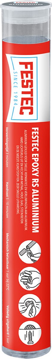 Festec Epoxy RS reparatiestick aluminium 114gr