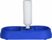 drink- en voerbak dispenser polypropyleen blauw