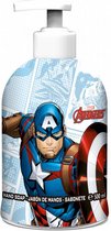 handzeep Captain America junior 500 ml lichtblauw/rood