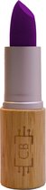 Cosm.Ethics Bar Lipstick Matte lippenstift bamboe veganistische duurzame makeup - donker paars