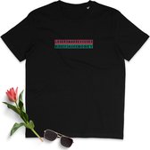 T Shirt Dames - Citaat: Winnaars Maken Geld - Zwart - Maat XL