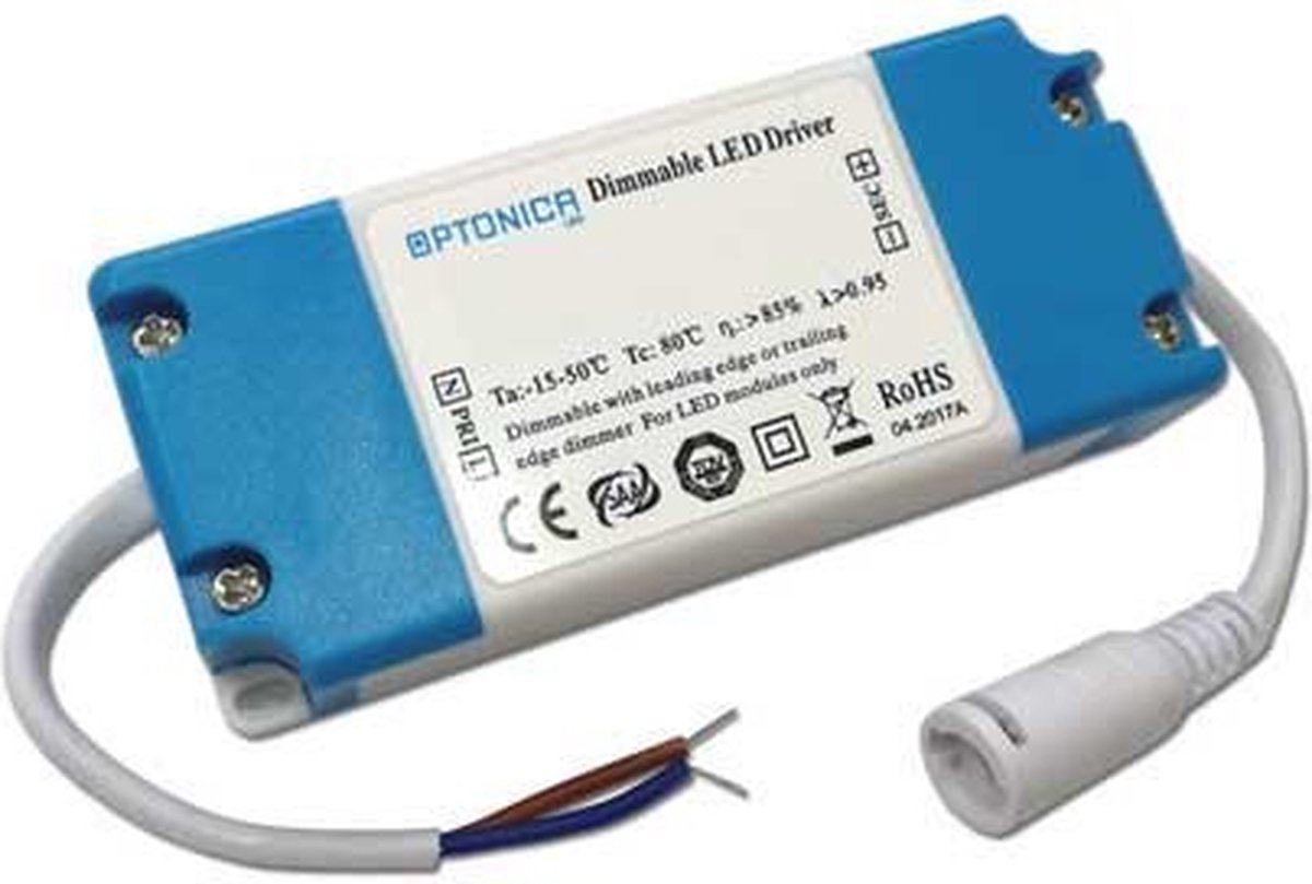 LED Driver 220V - 15V/30V | 5-9 watt | Dimbaar