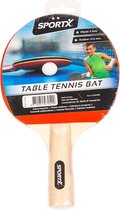 SportX 2 Sterren Tafeltennisbat Hout/Rubber