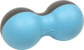 Fitness-Mad Massagebal - Peanut - 14 x 6,5 cm - PVC - Blauw/Grijs