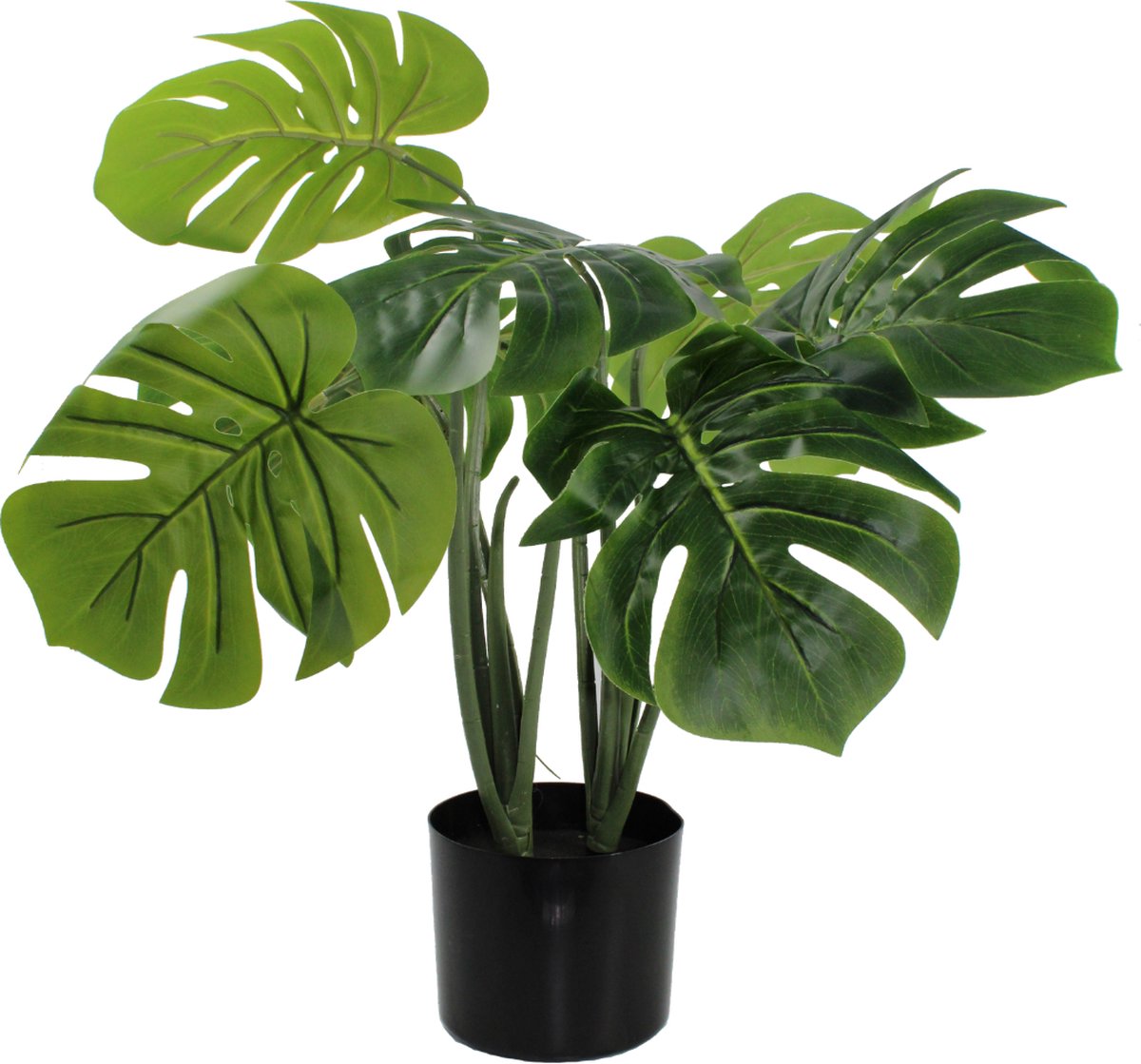 Feuille de Monstera artificielle, H 90 cm, tissu plastifié, D 30 cm