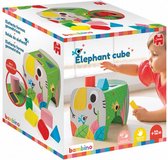 vormenstoof Olifant junior hout 7-delig