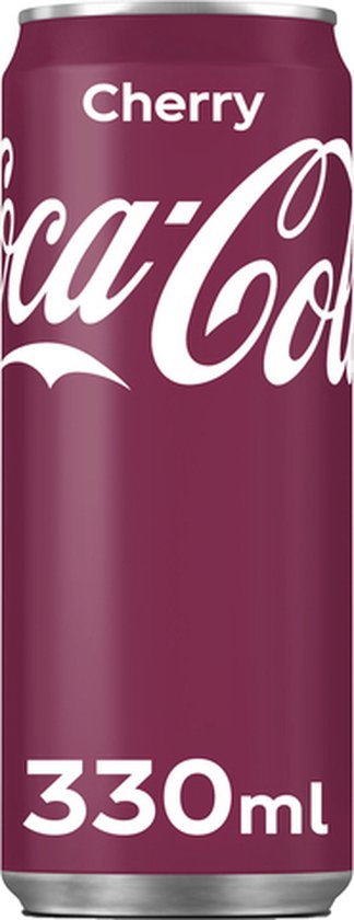 Coca Cola Cherry Blikjes Tray 24 Stuks 33cl
