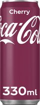 Bol.com Coca Cola Cherry Blikjes Tray 24 Stuks 33cl aanbieding