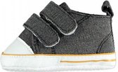 babyschoenen junior canvas donkergrijs maat 18/19