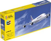 1:125 Heller 56436 A380 Airplane AirFrance - Starter Kit Plastic Modelbouwpakket