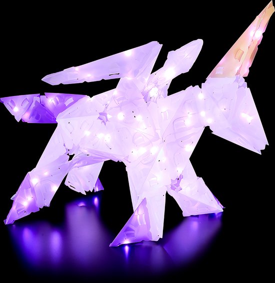 Creato DIY Unicorn Nightlamp - Creato Eenhorn knutselset Lamp van Creato — afbeelding 4
