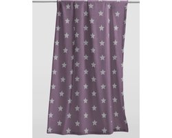 Irisette Fleece deken Dessin Casa 8914  Purple Fleece deken 140/150x200 cm