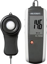 Photomètre VOLTCRAFT PL-110SM 0 - 1999 W / m² Etalonnage selon norme d'usine